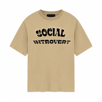 T-shirt en jersey uni pour homme de haute qualité, 180 GSM, 100% coton, impression sérigraphique, logo personnalisé, coupe classique, col rond, manches courtes