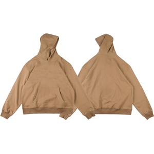 เสื้อฮู้ดผู้ชาย OEM ODM ผ้าฝ้ายพรีเมียม กันยับ สไตล์สตรีทแวร์ รับผลิตตามแบบ พร้อมสกรีนโลโก้ ขายส่ง - Product Image 2