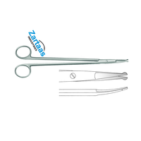 Ciseaux chirurgicaux THORAX & VASCULAIRE STRULLY en acier inoxydable de haute qualité 22CM Fabricant et exportateur d'instruments chirurgicaux