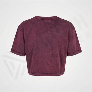 T-shirts courts oversize à manches courtes pour femmes, avec logo personnalisé, tie-dye, collection de créateurs, vêtements de mode athleisure pour l'été - Product Image 2