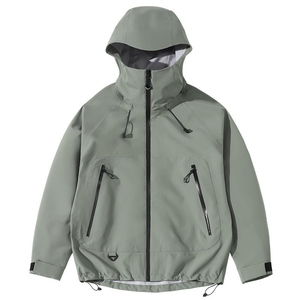 OEM Manufacturer Custom Softshell Outdoor Hiking <b>Running</b> Waterproof Hooded Windbreaker <b>Jacket</b> for <b>Men</b> - Product Image 3