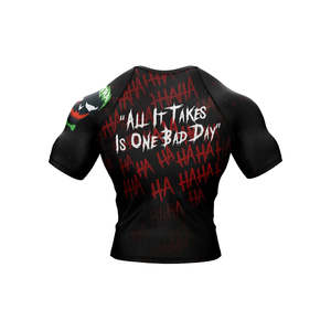 High Quality Custom Compression Heat-Transfer Printed Breathable Sleeveless Men's Rash Guard MMA Training Polyester/Nylon - Product Image 4