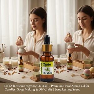 Brahmi Fragrance Oil – Premium Herbal <b>Aroma</b> Oil for Candles, Soap Making, <b>Diffusers</b> & DIY Products | Long Lasting Natural - Product Image 4