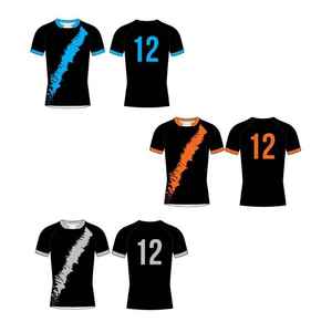 Camiseta de Rugby de Secado Rápido Personalizada, Jersey Deportivo Transpirable de Poliéster, Camiseta de Equipo Estampada, Servicio OEM - Product Image 6