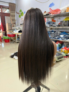 Perruque Lace Front HD 13x4 Lisse en Cheveux Remy Double Drawn, Longue, Bonnet Petit, Densité 250%, Couleurs et Longueurs Personnalisables, Vente en Gros - Product Image 2