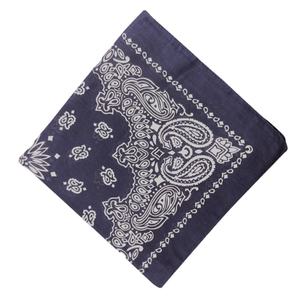 Écharpe carrée d'été de haute qualité, double face, logo personnalisé, impression numérique, fabrication artisanale, coton biologique, soie, mousseline - Product Image 1