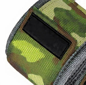 Sangle de cheville en néoprène camouflage pour entraînement sur machine à câbles avec anneau en D, support de jambe antidérapant et réglable - Product Image 3