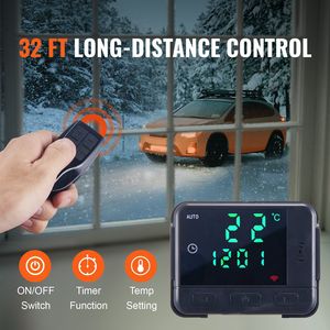 12V 5KW All-in-One Diesel Air <b>Heater</b> Remote Control LCD Portable 5L Fuel Tank Rapid Heating for RV Trailer Camper <b>Van</b> <b>Heater</b> - Product Image 3
