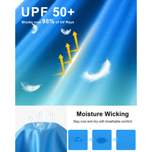 OEM UV Protection Shirt UPF 50+ Long Sleeve Sun Protection Clothing for Outdoor Activities - Product Image 5