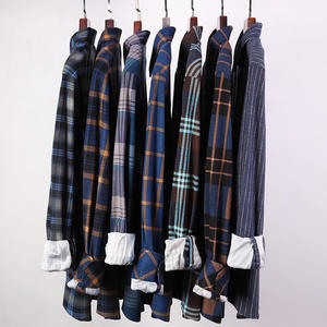 Chemise décontractée en flanelle pour homme 100% coton de haute qualité chemise formelle personnalisée à manches longues à la mode orientée vers l'exportation - Product Image 2