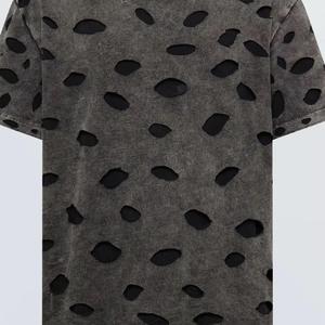เสื้อยืดโอเวอร์ไซส์สุดฮิต คุณภาพเยี่ยม ดีไซน์ทำสีซีดและทำลายแบบวินเทจ เสื้อยืดโอเวอร์ไซส์สุดฮิตสำหรับผู้ชายและผู้หญิง - Product Image 3