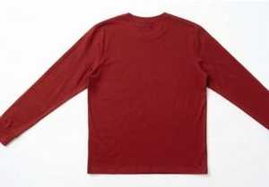 Urban Explorer Adventure Awaits Long Sleeve T-<b>Shirt</b> Men's Casual Red Cotton Print Front Logo Spring Style - Product Image 2