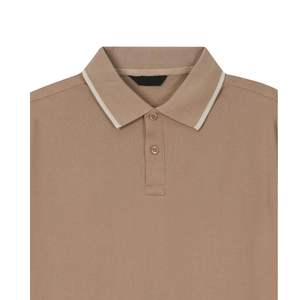 Camiseta Polo de Algodón para Hombre, Manga Corta, Logotipo Personalizado, Color Sólido, Camiseta de Golf, Fabricante OEM al por Mayor - Product Image 4