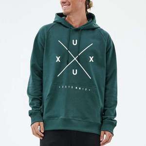 Sweat à capuche softshell imperméable pour homme et femme, avec logo personnalisé, pour snowboard, coupe oversize, épais, coupe-vent, thermique, hiver - Product Image 3