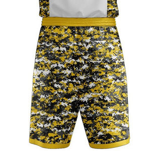 Tenue de basketball personnalisable pour hommes – Ensemble respirant pour joueurs, couleurs sur mesure, techniques d'impression directe usine - Product Image 4