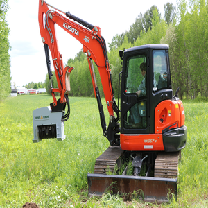 Système de broyeur haute performance pour excavatrice avec moteur, pompe et engrenages à roulement PLC pour l'entretien des jardins et des chenilles - Product Image 4