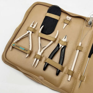 Kit de Herramientas para Extensiones de Cabello I-Tip Reutilizables con Cuentas para Extensiones de Cabello con Caja, Hilos, Agujas en Forma de C de Acero Inoxidable - Product Image 4