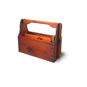 Decorative Sustainable Durable Wooden <b>Caddy</b> Organizer for Coffee Station <b>Kitchen</b> Storage Bathroom Vanity Dining Area Rustic Home - Product Image 2