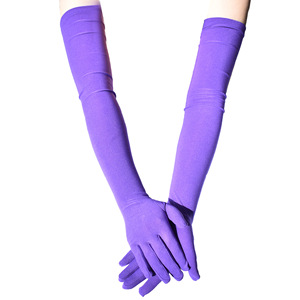 Gants longs élégants pour femmes et filles, pour événements, danse, mariage, opéra, 57 cm - Product Image 3