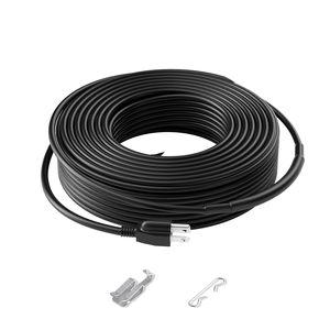 Nastro Riscaldante Antigelo per Grondaie da 36,5m (120FT) 5W/FT per Sciogliere Neve e Ghiaccio sul Tetto - Product Image 1