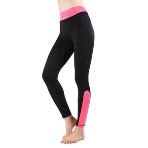 Women Activewear <b>Leggings</b> High Waist Yoga Pants <b>Neon</b> Contrast Gym Tights Stretch Workout <b>Leggings</b> Slim Fit Sports <b>Leggings</b> Run - Product Image 3