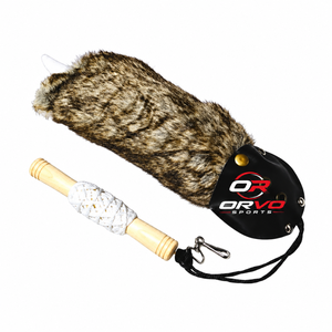 ORVO SPORTS - Señuelo de Caza de Aves con Eje de Madera y Cuero de Ante, Accesorio Ligero para Entrenamiento de Cetrería y Práctica al Aire Libre - Product Image 5