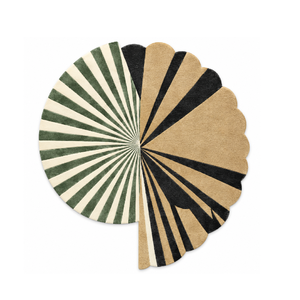 Tapis tufté à la main en viscose et laine mélangées Forma Sable, tapis de designer fait main, revêtement de sol haut de gamme - Product Image 1