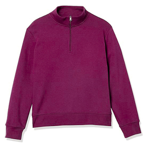 Sweat-shirt à capuche pour homme, hiver, tissu polaire écologique respirant, col montant, fermeture éclair, logo personnalisé imprimé sur le devant, service OEM - Product Image 3
