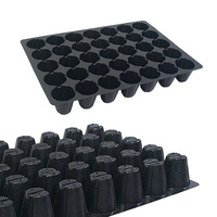 Black Plastic 35/40/50/60/98/104 Cells Seedling Trays for <strong>Garden</strong> Nursery for Vegetables <strong>Plant</strong> Germination STR035-2 <strong>Growing</strong> Tray