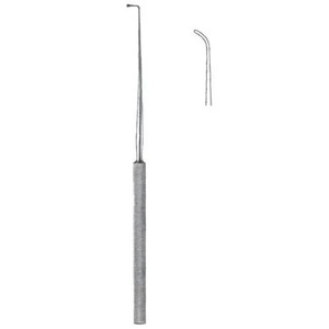 Instrumento Quirúrgico ORL Jamso Industries Wagner con Gancho para la Oreja, Tamaño Personalizado, Punta Angulada de 3.5mm, Clase I, Certificado CE - Product Image 1