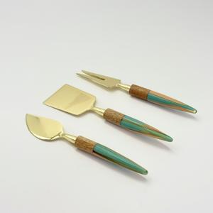 Ensemble de couverts en acier inoxydable durable de qualité supérieure, best-seller, pour couper le fromage, disponible à bas prix pour les hôtels - Product Image 4