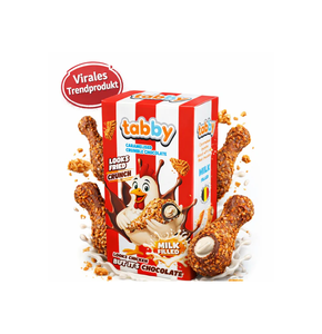 Vente directe usine : Snack de poulet frit croustillant au chocolat, enrobé de cacao, dessert sucré unique, offre en gros - Product Image 6