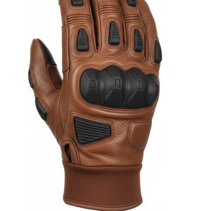 Guantes de Motocicleta de Cuero Personalizados con Pantalla Táctil, Protección Completa para los Dedos, Invierno, para Hombre, con Protección Rígida en los Nudillos, Unisex, OEM, Guantes de Carreras - Product Image 4