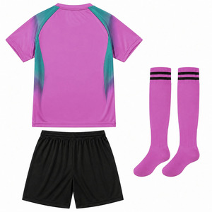 Uniforme de football personnalisé de haute qualité, 100 % polyester, tenue d'équipe, uniforme de football, vente chaude, pas cher - Product Image 5