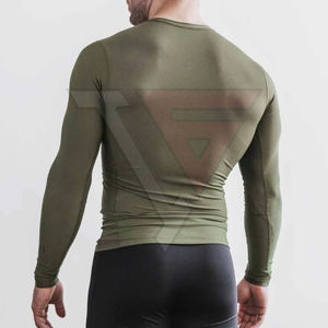 Camiseta Deportiva Personalizada para Hombre, Elástica, de Secado Rápido, para Entrenamiento - Product Image 2