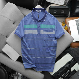 T-shirts personnalisés unisexes de qualité supérieure en coton à motif solide pour polo pour hommes Excellent tissu d'impression Prix compétitif - Product Image 1