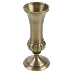 Vase à fleurs en laiton avec finition plaquée, idéal pour la décoration de la maison, des hôtels, des restaurants, des bars et des mariages, disponible en plusieurs finitions - Product Image 4