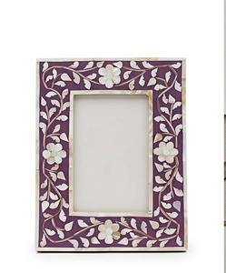 Handcrafted Bone Inlay Floral Photo <b>Frame</b> Decorative Picture <b>Frame</b> Handmade Mosaic Home Decor Gift Latest Design Photo <b>Frame</b> - Product Image 3