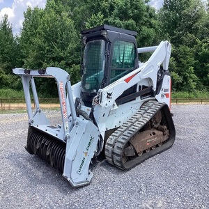 Premium Bobcatts Skid Steer Loader Mulcher <b>Attachment</b> Diesel Engine Motor High Performance Compact Tractor Heavy Duty Land - Product Image 4
