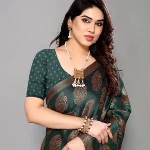 KV <b>Printed</b>, <b>Blocked</b> <b>Printed</b> Daily Wear Chiffon Saree Georgette Saree - Product Image 1