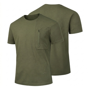 Quick Dry Sports Running Wholesale Custom Men's T-shirts High Quality Round Neck Cotton Running Sports Casual Sweat Men Shirt - Product Image 1