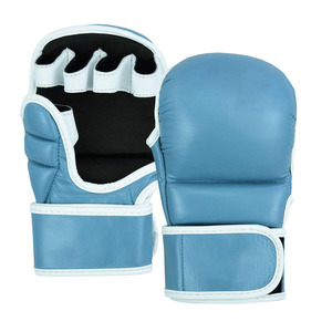 Gants de sparring en cuir Five B MMA avec logo personnalisé, imperméables, respirants, légers, réglables au poignet, pour arts martiaux MMA - Product Image 5