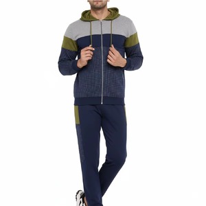 <b>Top</b> Notch Quality Two Piece Winter Hooded Casual Men's Fleece Oversized Breathable <b>Zipper</b> Tracksuit Sets Jogging Wholesale - Product Image 5