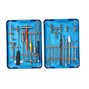 Kit orthopédique de plaques DHS DCS, Vis de hanche dynamique, Kit de plaques DHS, Vis condylaire dynamique, Kit de plaques DCS - Product Image 2