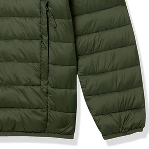 Wholesale Custom Logo <b>Light</b> Warm Winter Ultra <b>Light</b> Cotton Filled Stand Collar Patchwork Unisex Puffer <b>Jacket</b> - Product Image 4