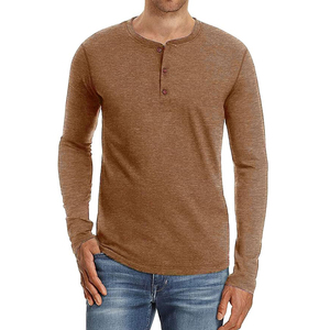 Vente en gros de t-shirts unisexes à col rond en coton 100% à manches longues, t-shirts à manches longues pour hommes, impression personnalisée de t-shirts pour hommes - Product Image 5
