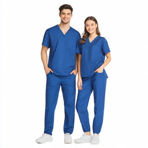 Nursing Uniform <b>Sets</b> Hospital Medical Nurse <b>Scrubs</b> <b>Set</b> - Product Image 1