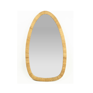 Espejo Decorativo de Pared de Ratán Hecho a Mano en Vietnam, Espejo de Pared Decorativo para Sala de Estar, Dormitorio, Baño, Buen Precio - Product Image 1