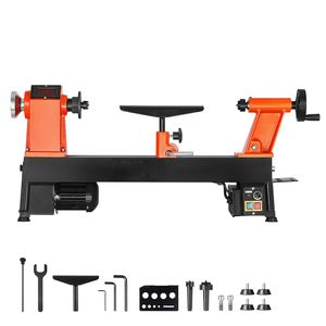Tornio da banco per legno da 1 HP con velocità variabile 0-3800 RPM, banco da lavoro 12 x 18, motore DC brushless, CNC o non CNC - Product Image 1