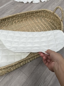 Cestas de cambio de algas marinas naturales tejidas a mano al por mayor, cesta de cambio de bebé hecha de Vietnam - Product Image 3